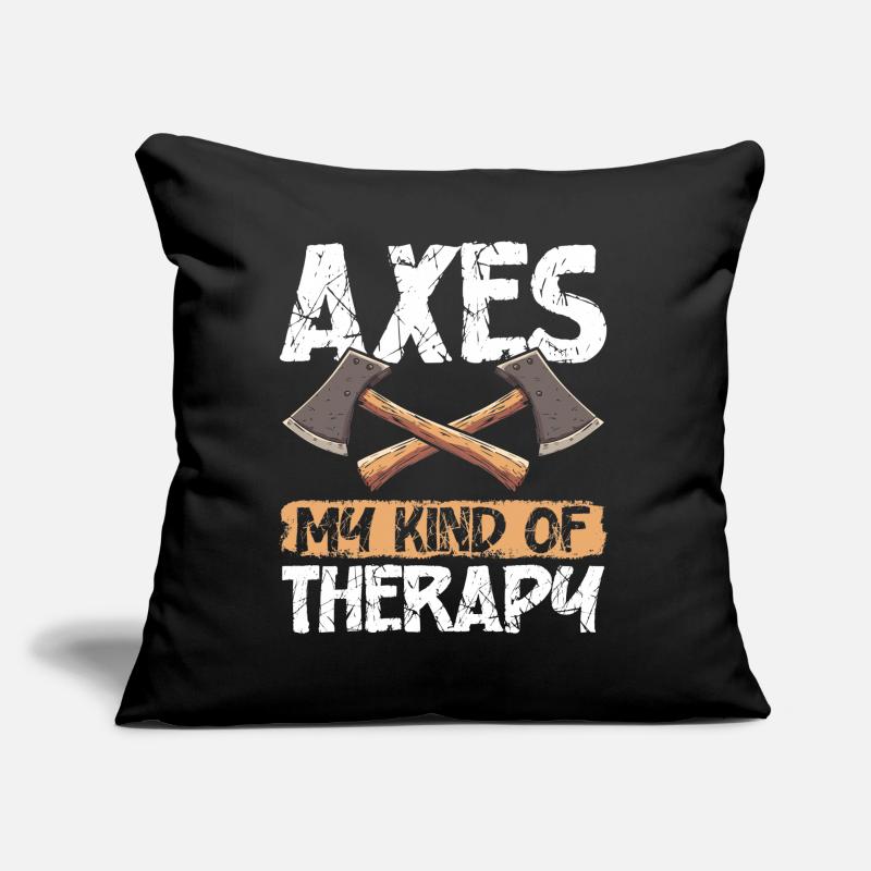 Axe Throwing Axe Thrower Axe Throwing Sofa pillow with filling 45cm x 45cm