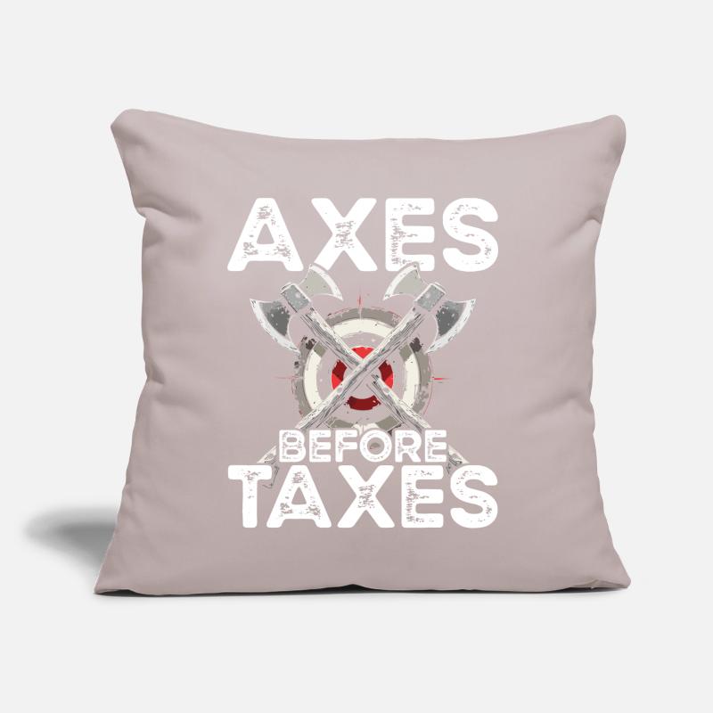 Axt Werfen Axt Werfer Axe Throwing Sofakissen mit Füllung 45 x 45 cm
