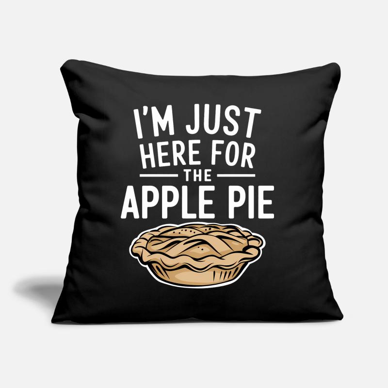 Apple Pie Saying Funny Apple Pie Gift Sofa pillow with filling 45cm x 45cm