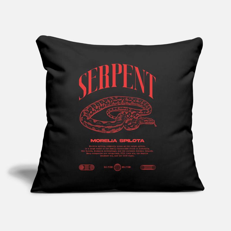 Carpet Python Modern Reptile Keeper Streetwear Sofa pillow with filling 45cm x 45cm