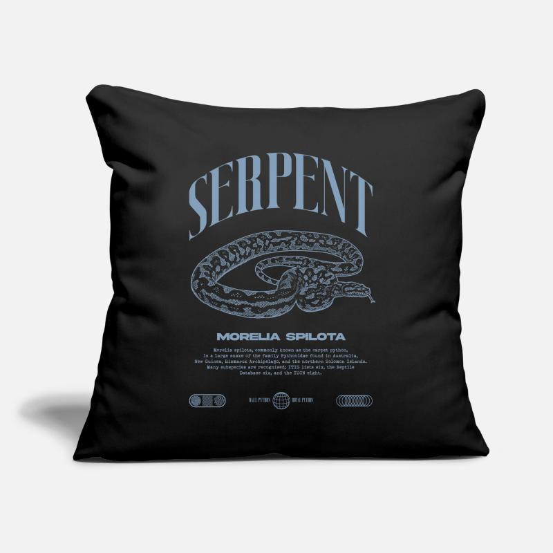 Carpet Python Modern Reptile Keeper Streetwear Sofa pillow with filling 45cm x 45cm