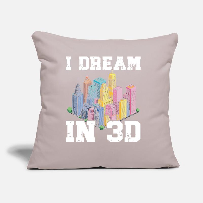 Architect Architecture Gift Architecture Student Sofa pillow with filling 45cm x 45cm