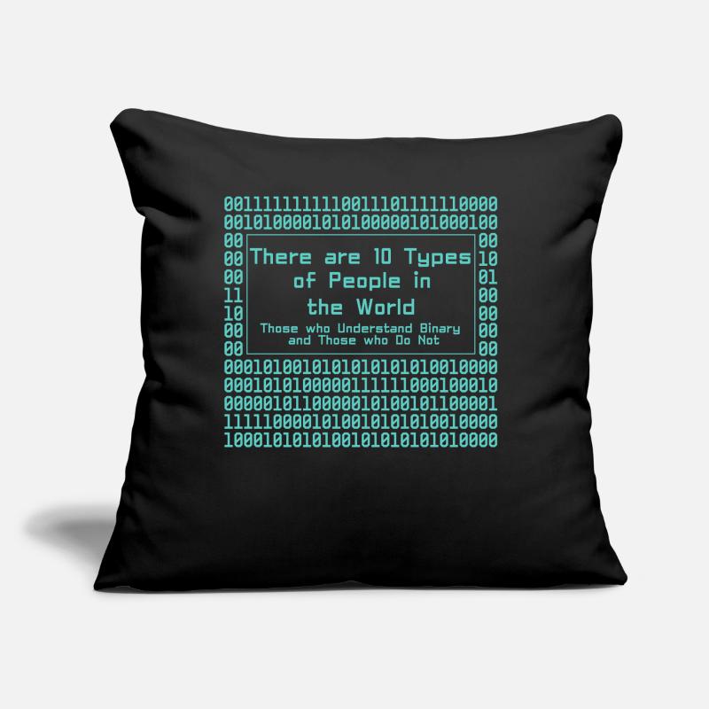 Programmer Computer Coding Software Developer Sofa pillow with filling 45cm x 45cm
