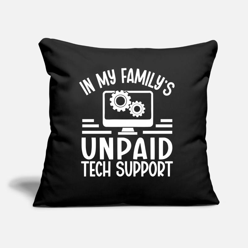 Programmer Computer Coding Software Developer Sofa pillow with filling 45cm x 45cm