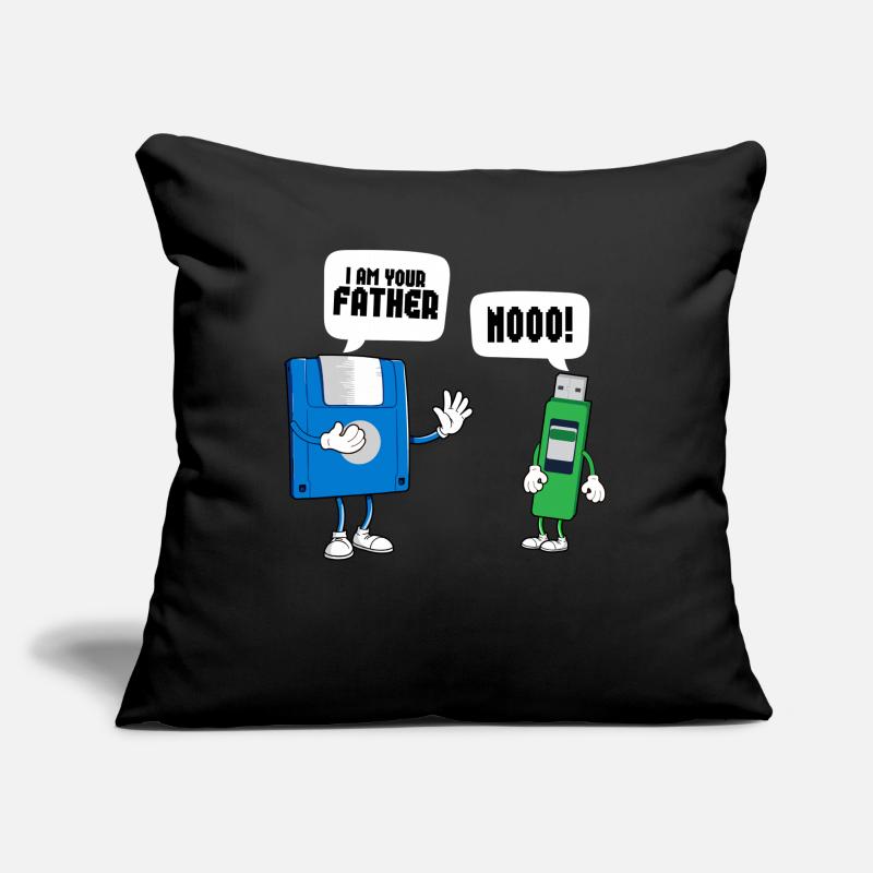 Programmer Computer Coding Software Developer Sofa pillow with filling 45cm x 45cm