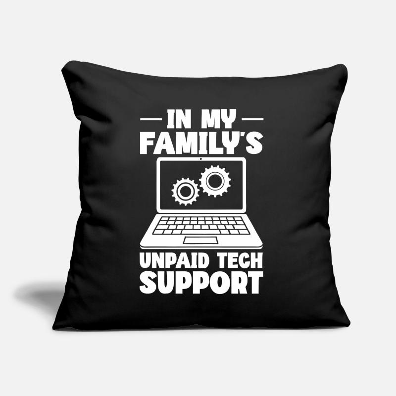 Programmer Computer Coding Software Developer Sofa pillow with filling 45cm x 45cm