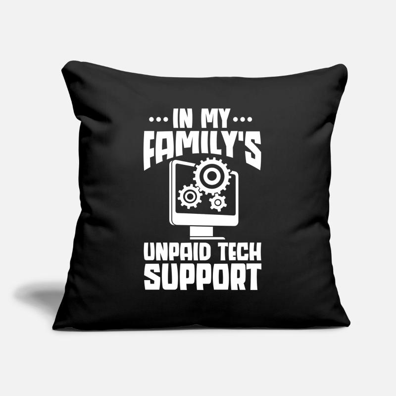 Programmer Computer Coding Software Developer Sofa pillow with filling 45cm x 45cm