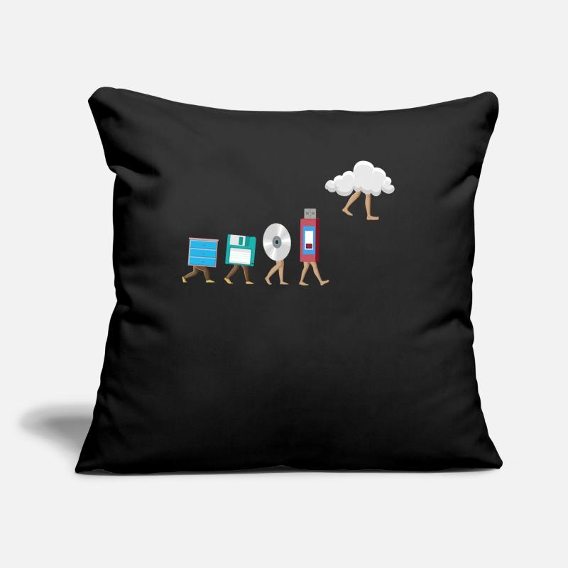 Programmierer Computercodierungssoftwareentwickler Sofakissen mit Füllung 45 x 45 cm