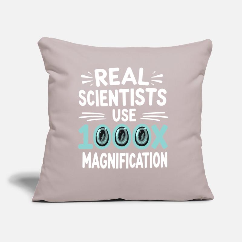 Microscope Enthusiast Lab Technician Science Sofakissen mit Füllung 45 x 45 cm