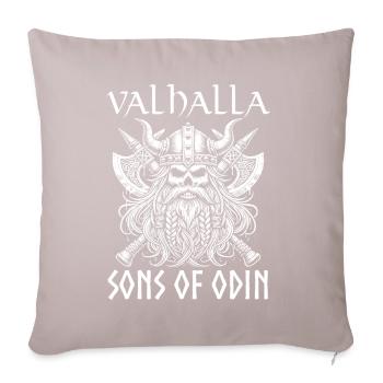 Wikinger Norse Götter Nordman Mythologie - Sofakissen mit Füllung 45 x 45 cm - helles Taupe - Vorne