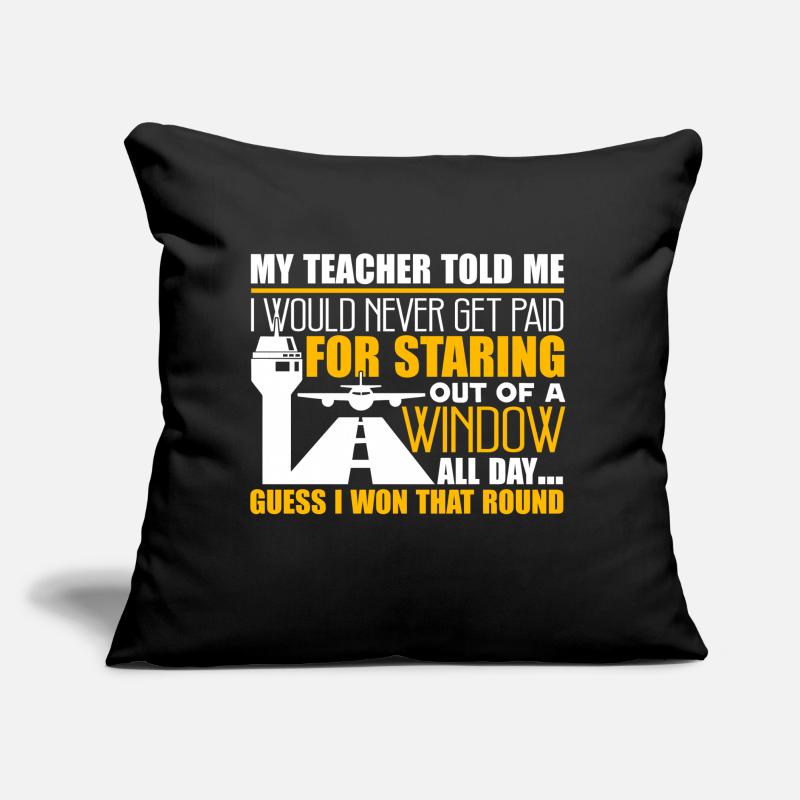 Air Traffic Controller I am A Air Traffic Control Sofa pillow with filling 45cm x 45cm