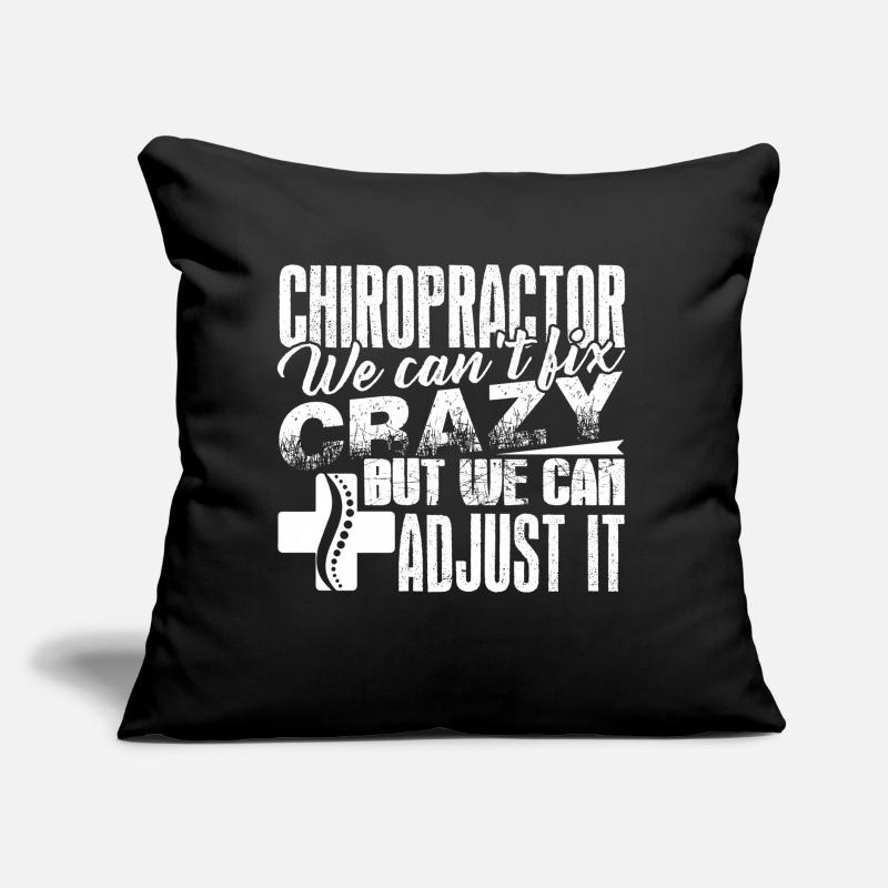Chiropractor Chiropractor Can Adjust Sofa pillow with filling 45cm x 45cm