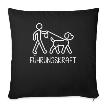 Guide Dog Dog Owner Dog Lover Animal - Sofa pillow with filling 45cm x 45cm - black - Front