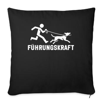 Guide Dog Dog Owner Dog Lover Animal - Sofa pillow with filling 45cm x 45cm - black - Front