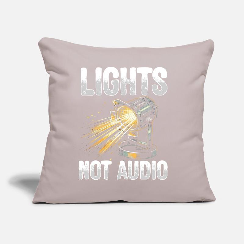 Lighting technician Lighting technician Lighting technology Sofa pillow with filling 45cm x 45cm