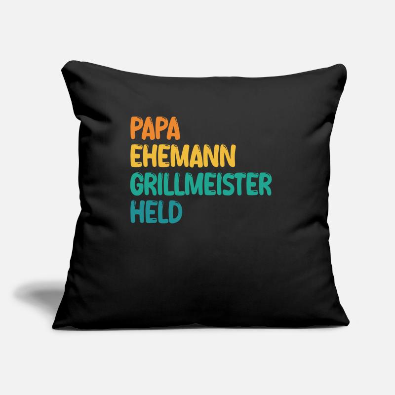 Papa Mari Grill Master Hero Coussin et housse de 45 x 45 cm