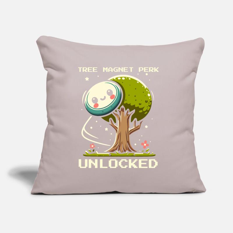 Tree Magnet | Disc Golf Trees Throwing Precision Chains Sofa pillow with filling 45cm x 45cm