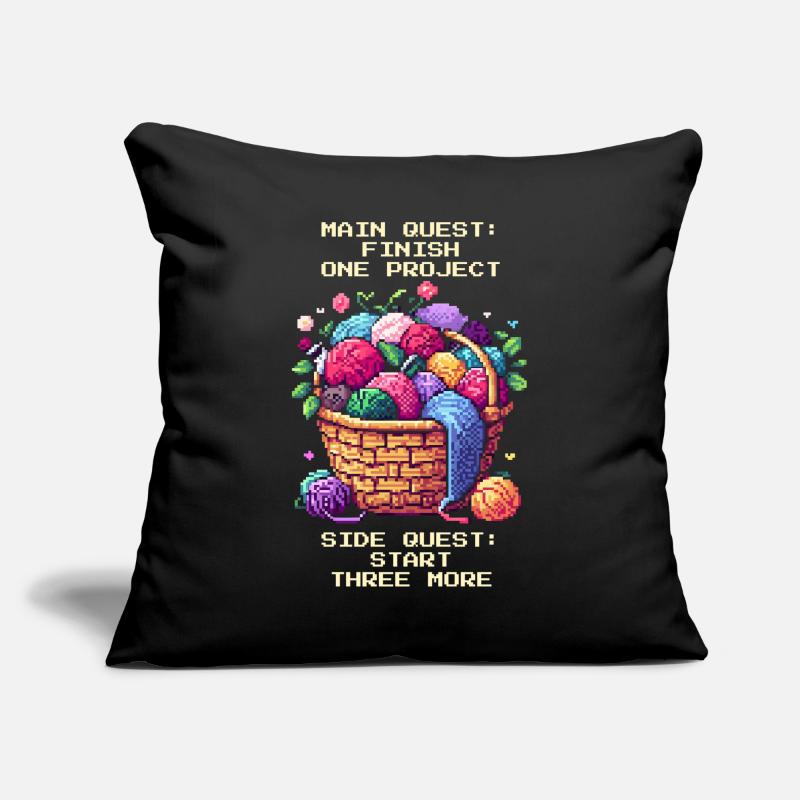 Crochet Quest: One Project, Three More Sofa pillow with filling 45cm x 45cm
