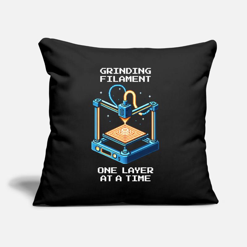 Filament couche par couche | Qualité d’impression 3D Coussin et housse de 45 x 45 cm