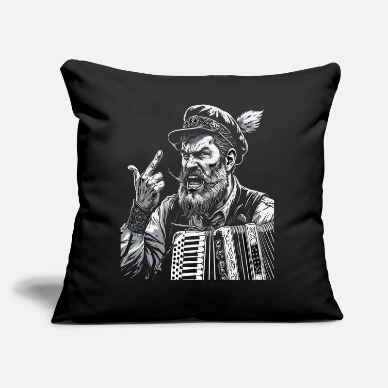 Grantler Grumpy Bavarian dialects Bavaria Sofa pillow with filling 45cm x 45cm