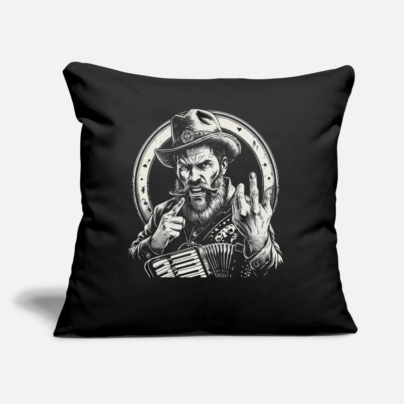 Grantler Grumpy Bavarian dialects Bavaria Sofa pillow with filling 45cm x 45cm