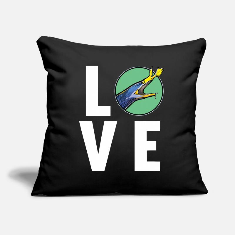 Nasal Moray Eel Ghost Moray Sofa pillow with filling 45cm x 45cm