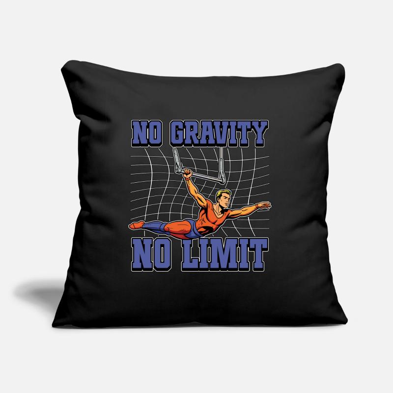 Acro Danse No Gravity No Limits Danse acrobatique Coussin et housse de 45 x 45 cm