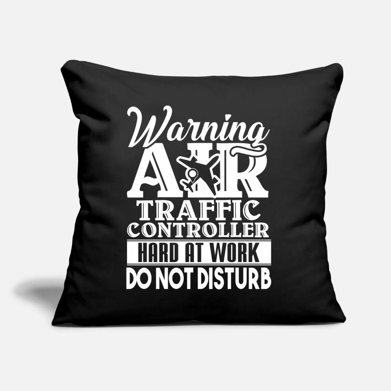 Air Traffic Controller Warning Sign Sofa pillow with filling 45cm x 45cm