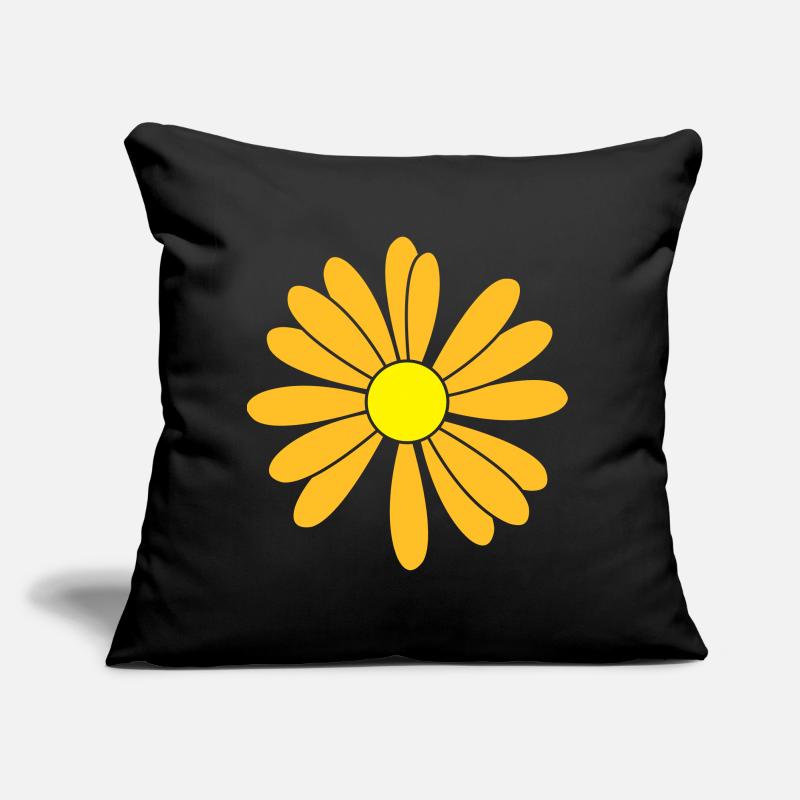 Patch de fleurs Coussin et housse de 45 x 45 cm