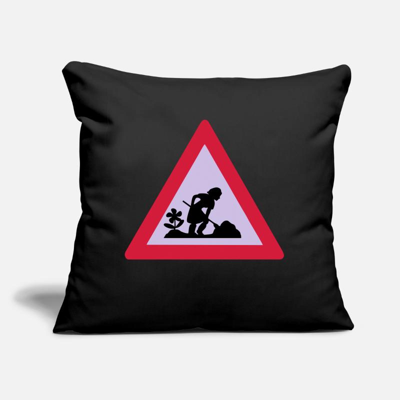 baustelle Sofa pillow with filling 45cm x 45cm