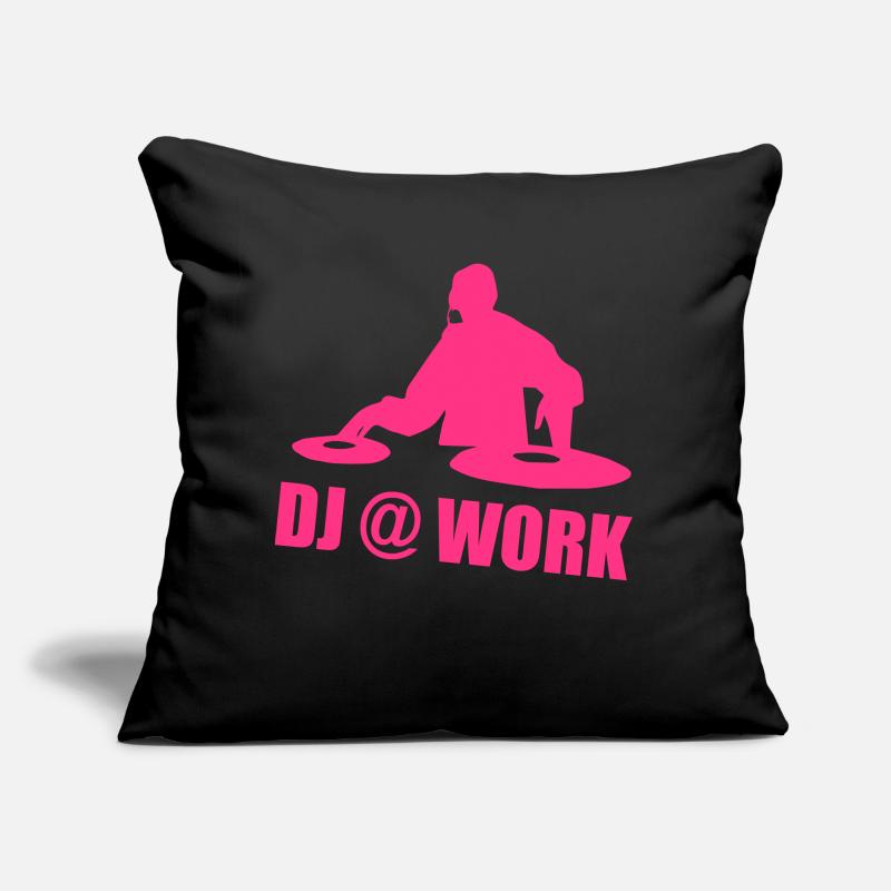 DJ @ Work Sofa pillow with filling 45cm x 45cm