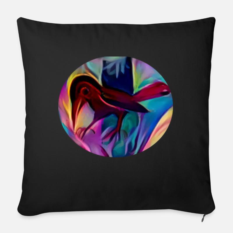 Rabe - Sofakissen mit Füllung 45 x 45 cm - Schwarz