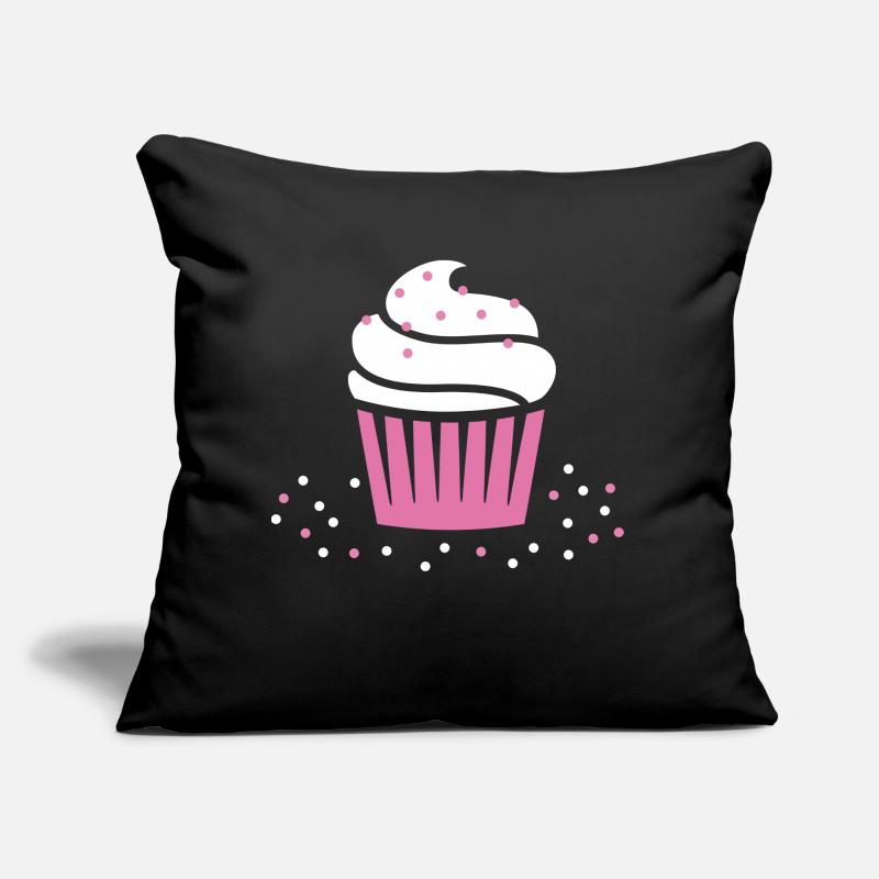 Cupcake Coussin et housse de 45 x 45 cm