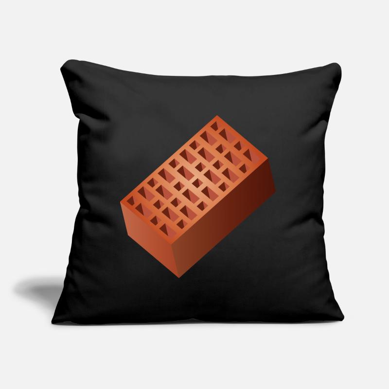 Brick Wall Bricks Bricks for Wall Construction Sofa pillow with filling 45cm x 45cm
