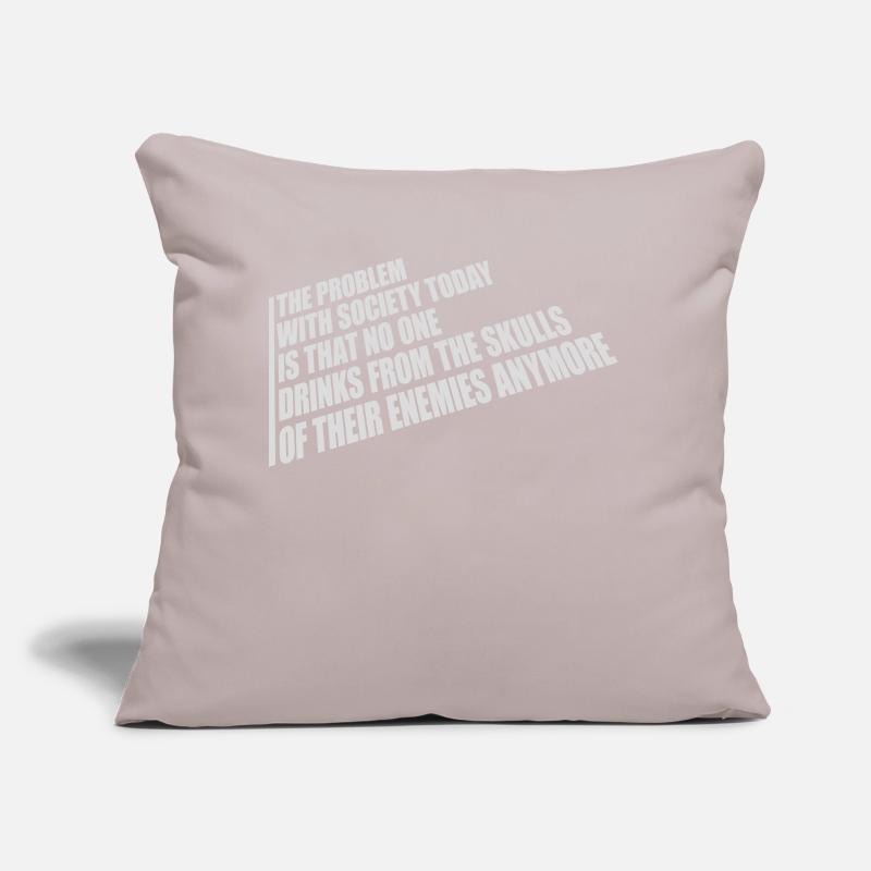 drinks from enemies skulls Sofa pillow with filling 45cm x 45cm