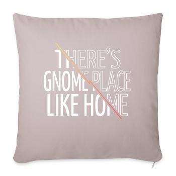 Bedroom Quote Christmas Humor Happy - Sofa pillow with filling 45cm x 45cm - light taupe - Front