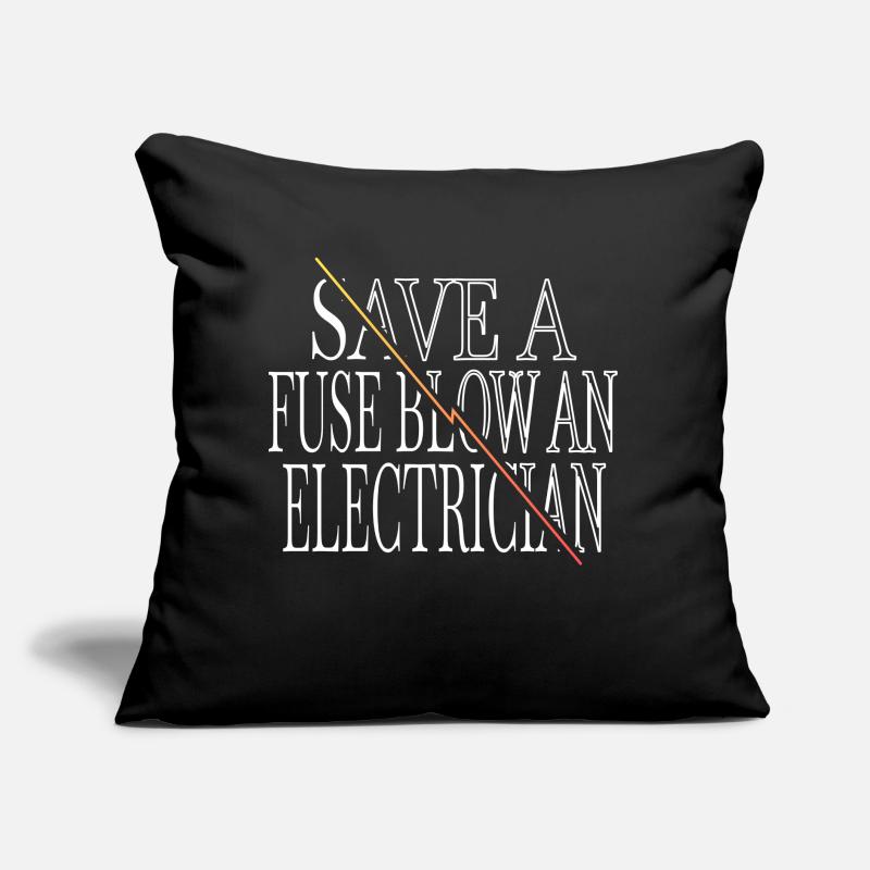 Lineman Computer Electrical Engineering Profession Sofa pillow with filling 45cm x 45cm