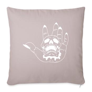 Death in my Hand - Coussin et housse de 45 x 45 cm - taupe clair - Devant