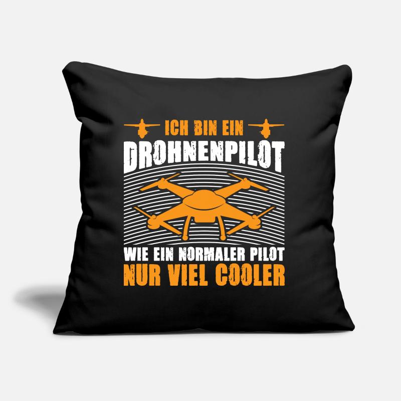 Drone Pilot Accessories Drone Pilot Drone Gift Sofa pillow with filling 45cm x 45cm