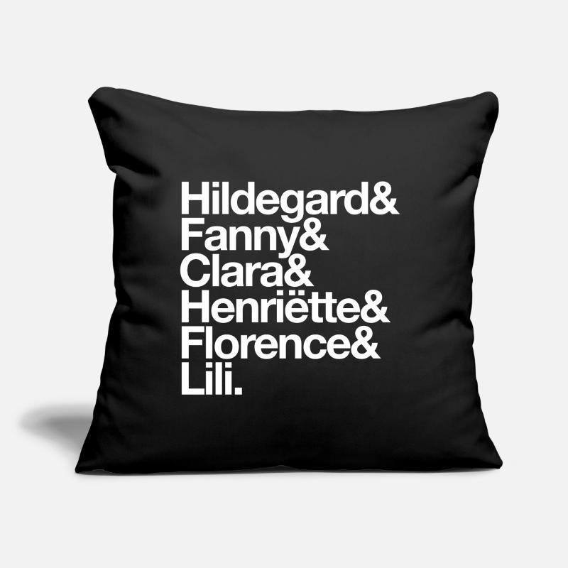 Compositrices Coussin et housse de 45 x 45 cm