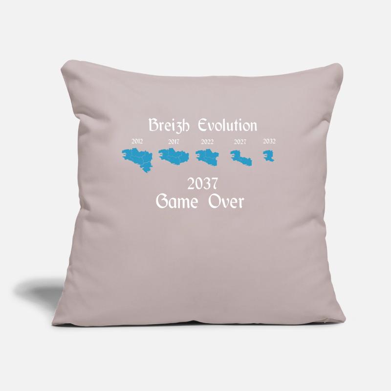 Bretagne Evolution Coussin et housse de 45 x 45 cm