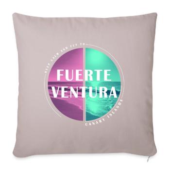 Fuerteventura Îles Canaries Îles Canaries Été - Coussin et housse de 45 x 45 cm - taupe clair - Devant