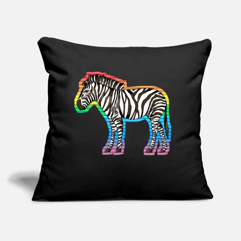 Zebra Sofakissen mit Füllung 45 x 45 cm