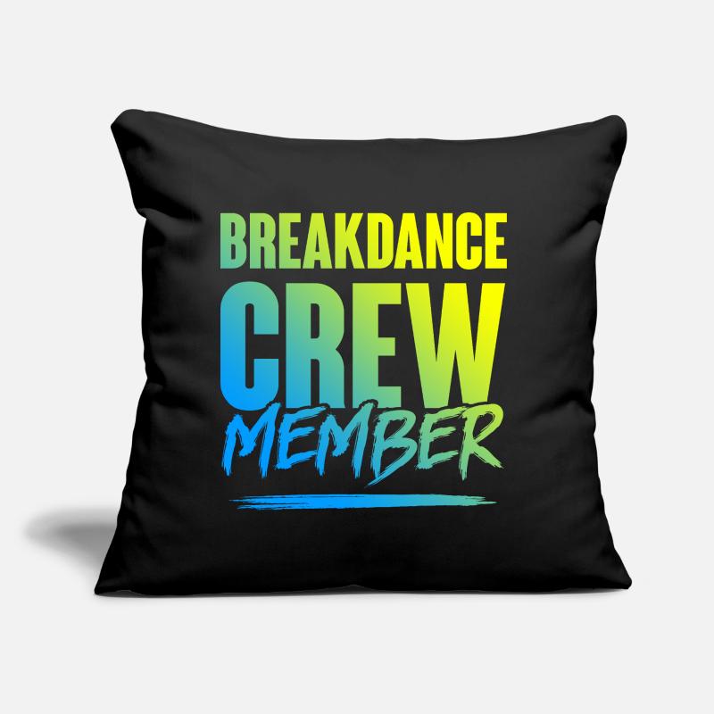 Équipe de breakdance Coussin et housse de 45 x 45 cm