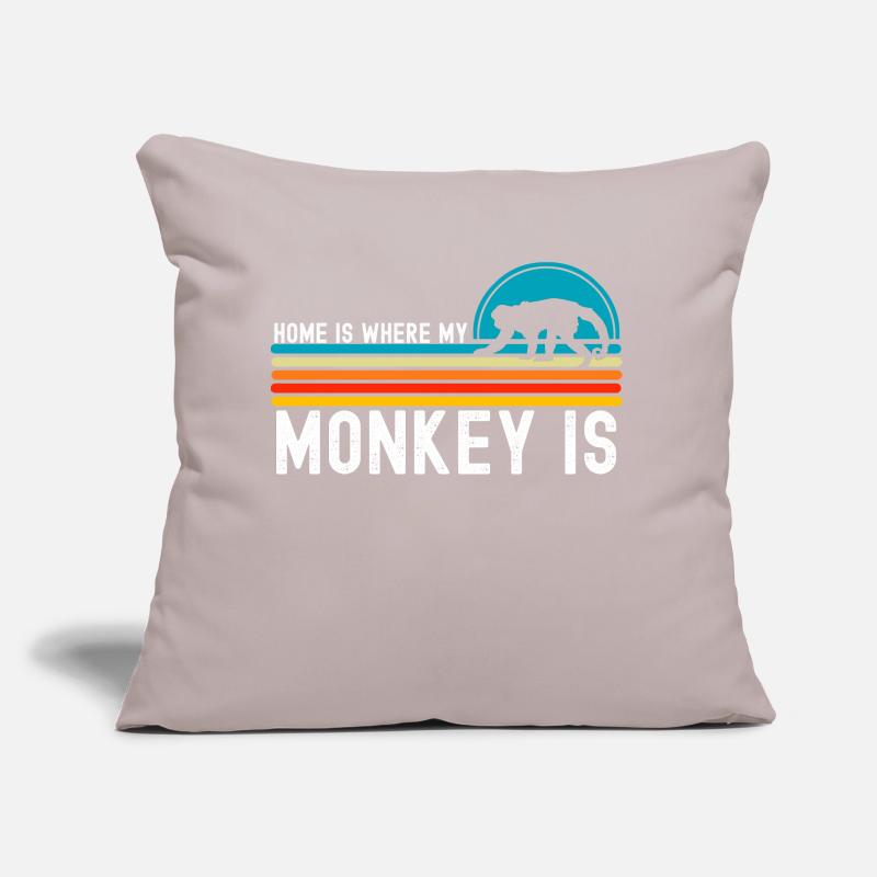 monkey Sofa pillow with filling 45cm x 45cm