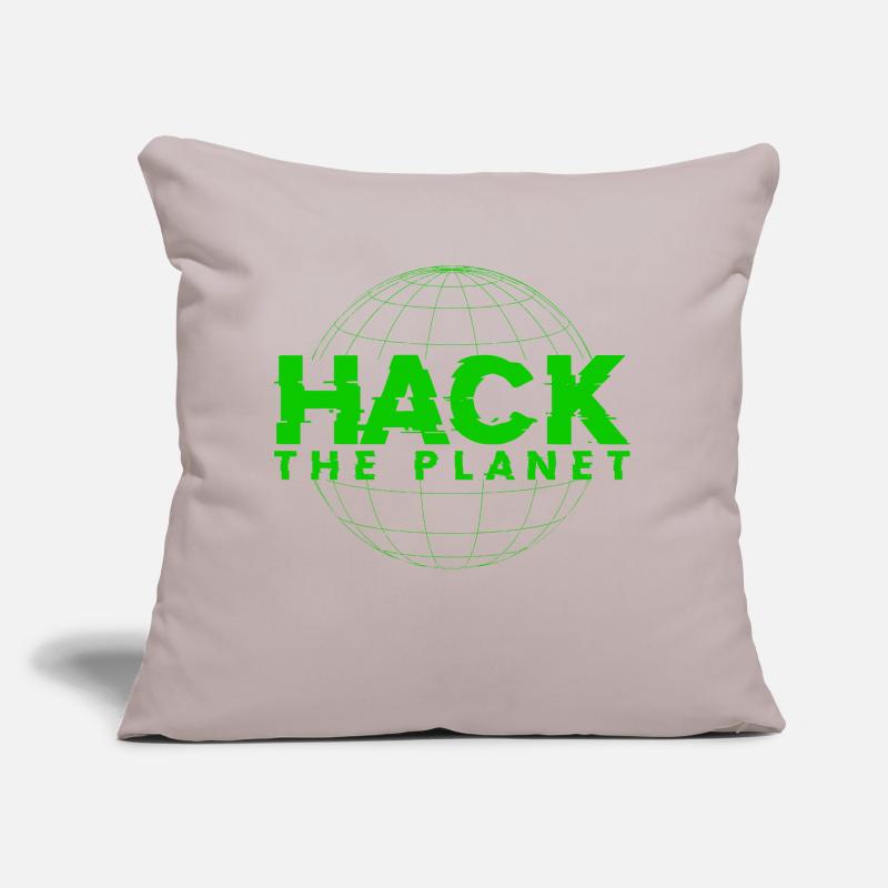 Hack the planet - For Computer Science & Computer Hackers Sofa pillow with filling 45cm x 45cm