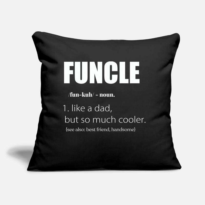 Funcle Definition Uncle Like Dad Only Cooler Sofa pillow with filling 45cm x 45cm