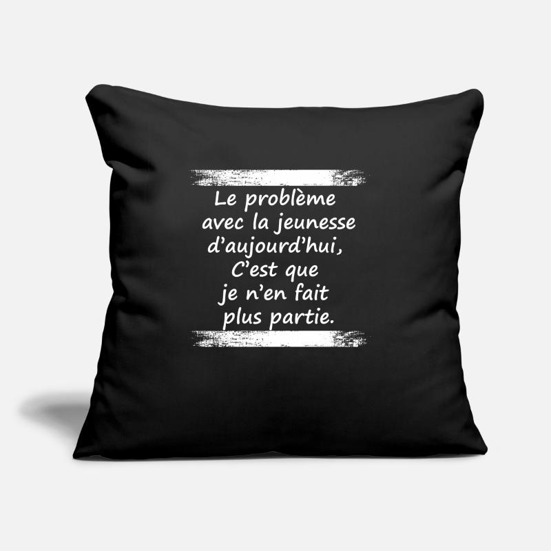 Expression originale Coussin et housse de 45 x 45 cm