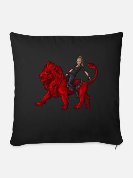 Vitt Kopie - Sofakissen mit Füllung 45 x 45 cm - Schwarz