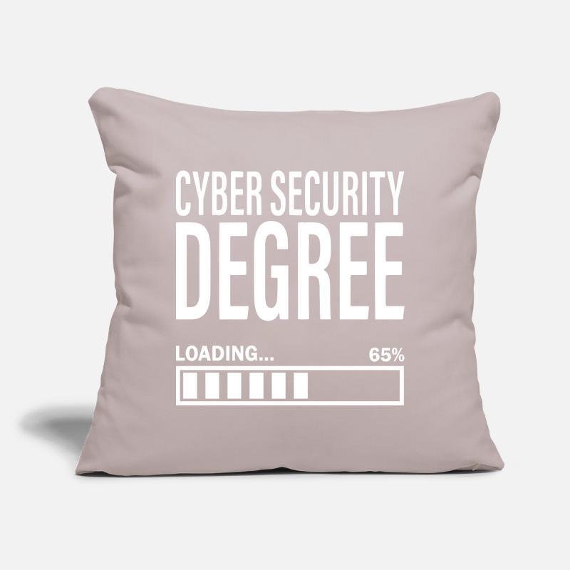 Cybersecurity Student Engineer Cyber Security Sofa pillow with filling 45cm x 45cm